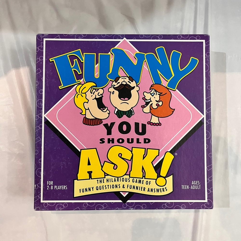 1993 Funny You Should Ask Board Game by Northern Games Edmonton AB